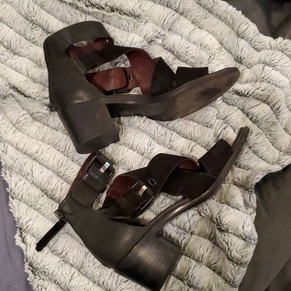 Rag & bone suede and leather Madrid sandals - Picture 13 of 14